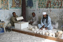 Alabaster Carvers on the West Bank, Luxor, Egypt. Visits can be arranged during your tour
