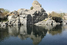  Elephantine Rocks at Aswan as metioned by Agatha Christe in Death on the Nile