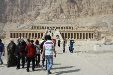 Temple of Hatshepsut, West Bank, Luxor Egypt part of your tour of the West Bank